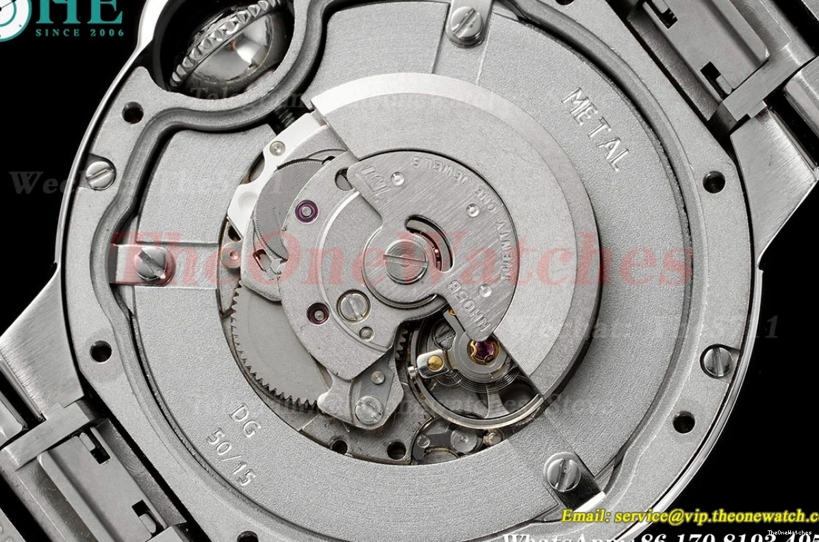 Dia SS Ballon NH05 Bleu White Cartier SS De 33mm AF 0107